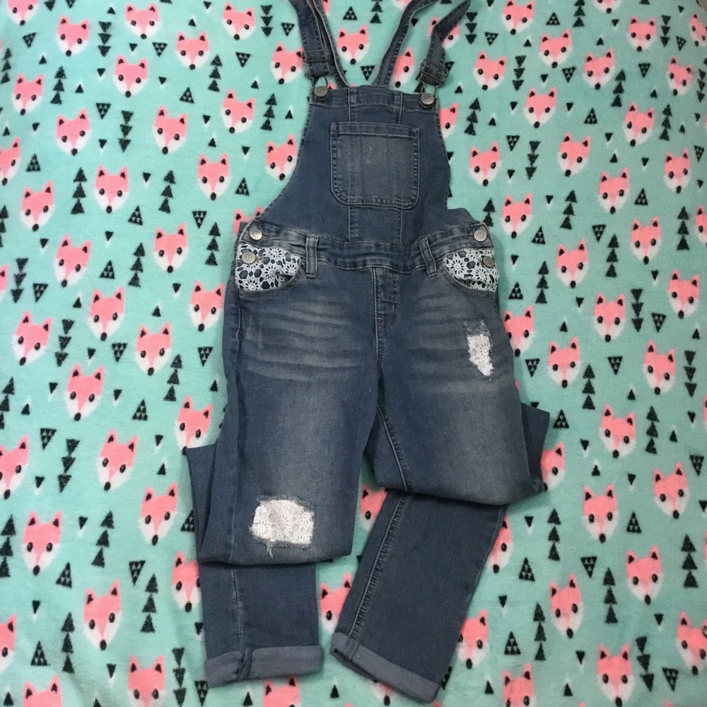 Girls Justice Soft & Stretchy Overalls